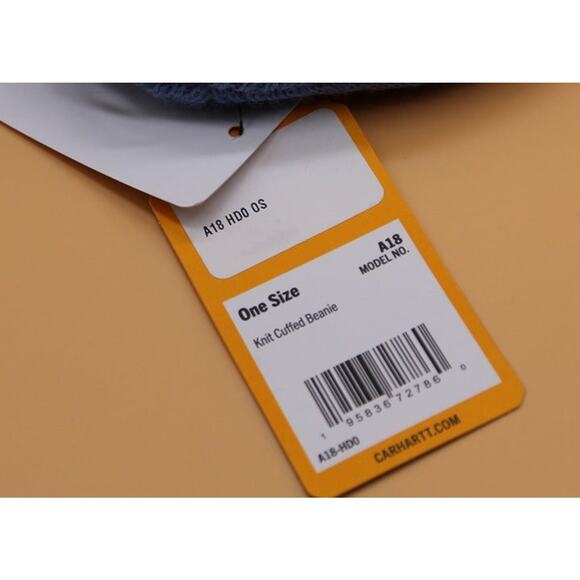 NWT! Carhartt A18 Beanie - HD0 - Picture 7 of 7